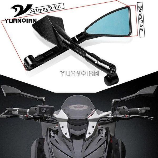 Дзеркала для мотоцикла пара для KAWASAKI YAMAHA 4000344005754-Z105 фото