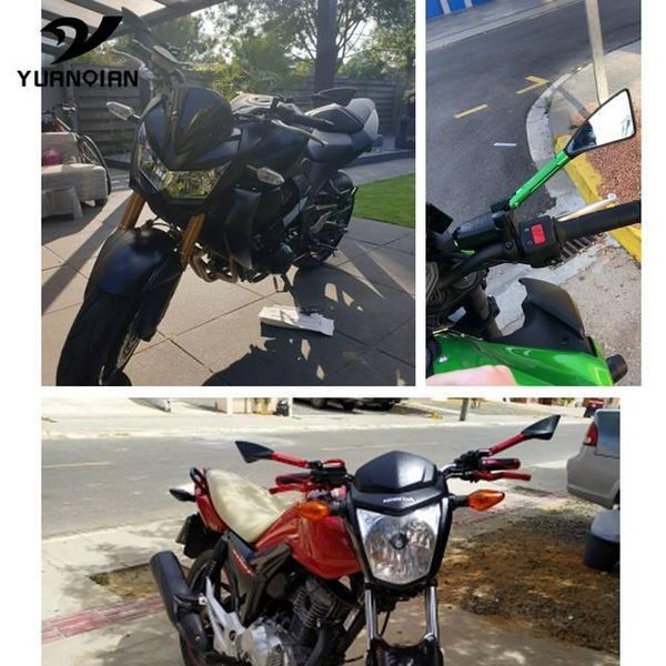 Дзеркала для мотоцикла пара для KAWASAKI YAMAHA 4000344005754-Z105 фото