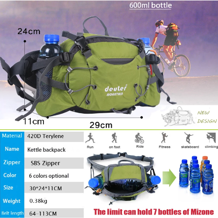 Поясна Сумка для подорожей з відділами для пляшок з водою DEUTER MOUNTAIN 32963595184 фото