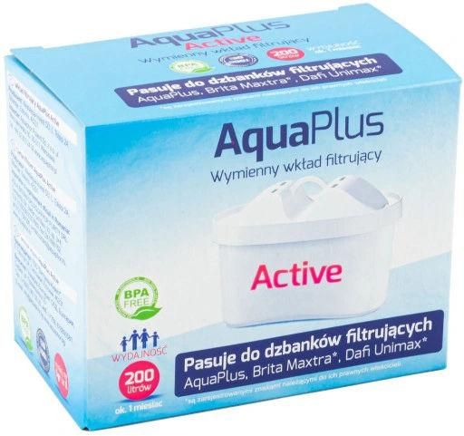 Катриджі для води AquaPlus Active 10 шт. 7982239012 фото