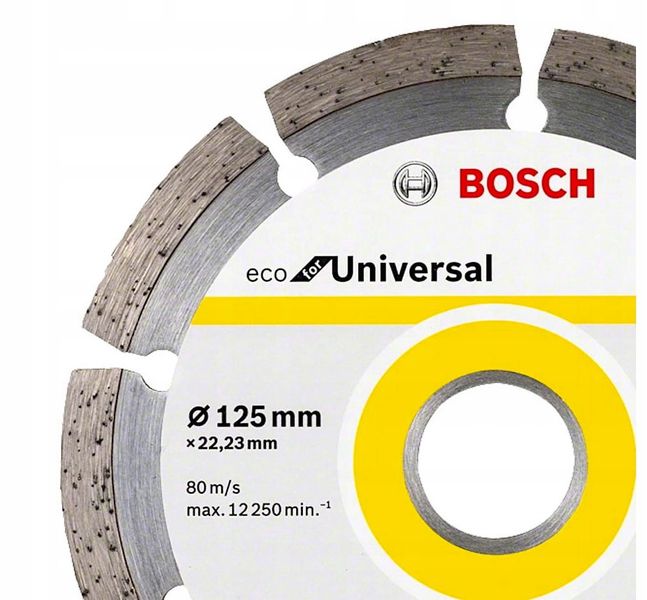 Диск діамантовий BOSCH Eco Universal 125мм 12274154195 фото