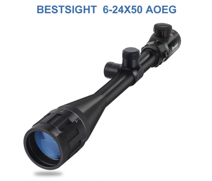 Прицел оптический Bestsight 6-24x50 AOE + монтажные детали 6192942247 фото