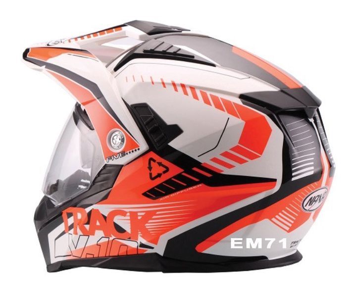 Мотоциклетный шлем NAXA ENDURO CO3/E r.M+BLENDA+Стекло 6779441653 фото