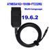 Автомобільний діагностичний сканер Atmega162 USB V2 19.6.2 OBDII 16pin + FT232RQ 4000525437667 фото 1