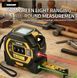 FEIDSIDE 4-in-1 Laser Tape Measure 60 m with Green Beam, Crosshair Rangefinder and 5 m Mechanical Tape 560758 фото 1