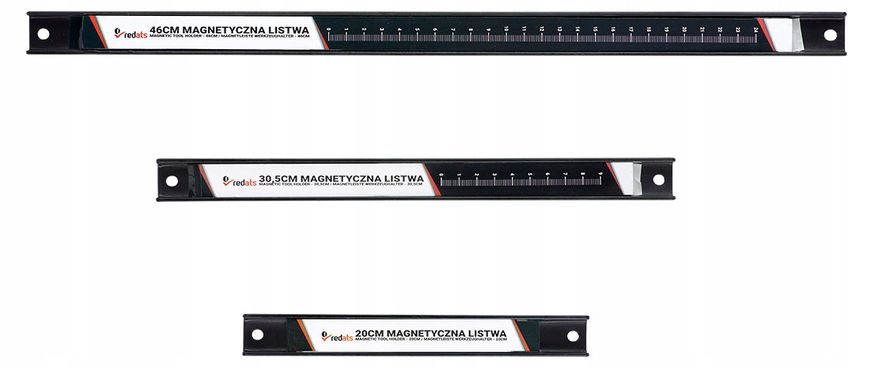 Магнітні тримачі для інструментів 46см 30,5см 20см 3 елементи 11551123563 фото