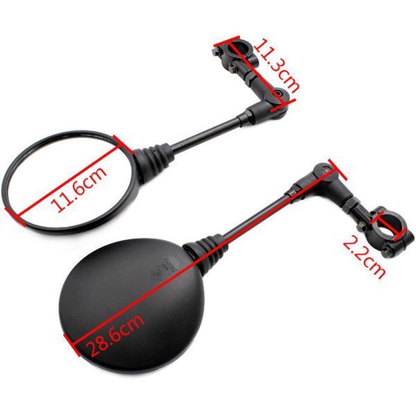 Дзеркала для мотоцикла пара для HONDA, KAWASAKI, SUZUKI, YAMAHA 32962863025-Z123 фото