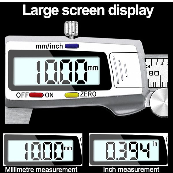 Штангенциркуль электронный цифровой 150 мм с LCD экраном в кейсе 32956302808 фото