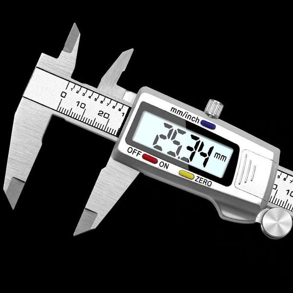 Штангенциркуль електронний цифровий 150 мм з LCD екраном в кейсі 32956302808 фото