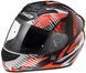 Мотоциклетный шлем Helmets LS2 FF352 ROOKIE r.M INFINITE WHITE BLACK RED 7057219734 фото 1