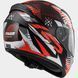 Мотоциклетный шлем Helmets LS2 FF352 ROOKIE r.M INFINITE WHITE BLACK RED 7057219734 фото 2