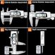 Штангенциркуль електронний цифровий 150 мм з LCD екраном в кейсі 32956302808 фото 6
