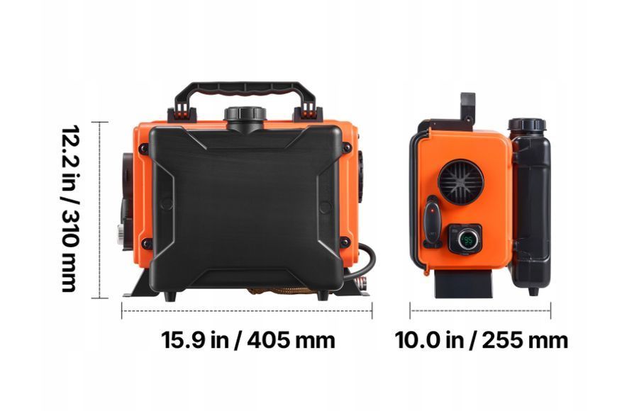 Портативный малошумный обогреватель VEVOR Parking Heater 8KW, 12В/ 24В/ 220В 17876353982 фото