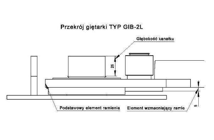 Ручний вигин GIB-2L fi 6-14мм згинальний верстат, арматурогиб з підшипником 5813348595 фото