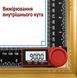Цифровий електронний кутомір 200 мм (транспортир-лінійка з дисплеєм) &mdash; інструмент для вимірювання кутів 33030601529 фото 6