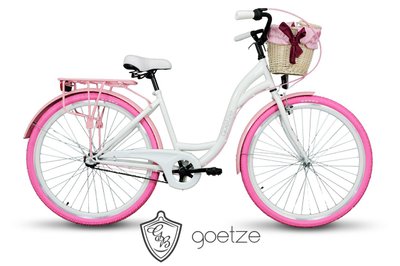 Жіночий міський велосипед GOETZE STYLE LTD 28 + кошик 6525890443 фото