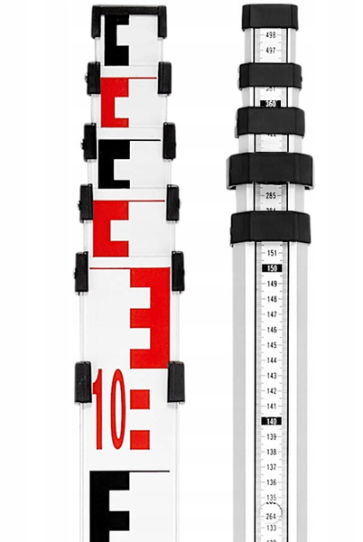 Телескопічна нівелірна рейка MSR-255105 5м 6905030120 фото