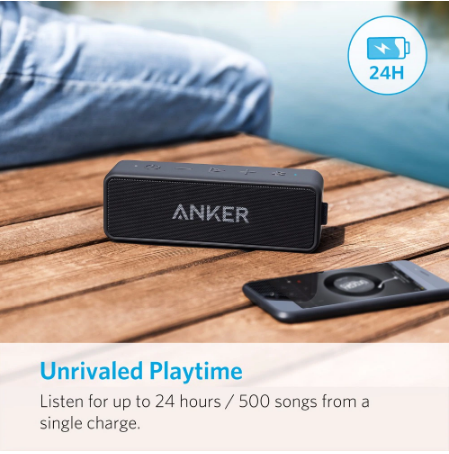 Портативна бездротова Bluetooth-колонка Anker SoundCore 2 32718503055 фото