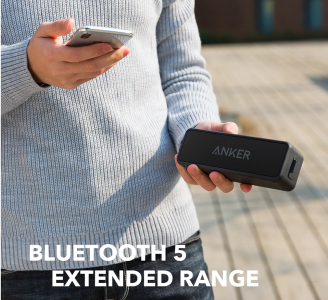 Портативна бездротова Bluetooth-колонка Anker SoundCore 2 32718503055 фото