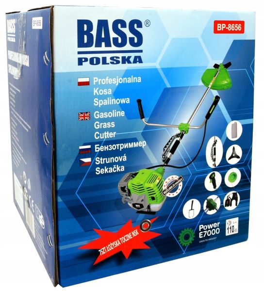 Мотокоса Bass Polska BP-8656 + набір 13728771640 фото