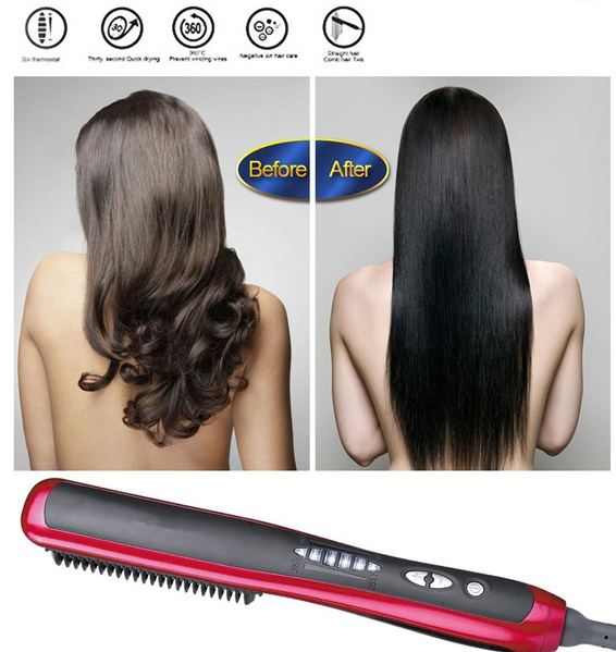 Випрямляч для волосся Hair Straightener ASL-908 32796890865 фото