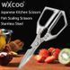 Японские кухонные ножницы WXCOO, из нержавеющей стали SK5 730943 фото 7