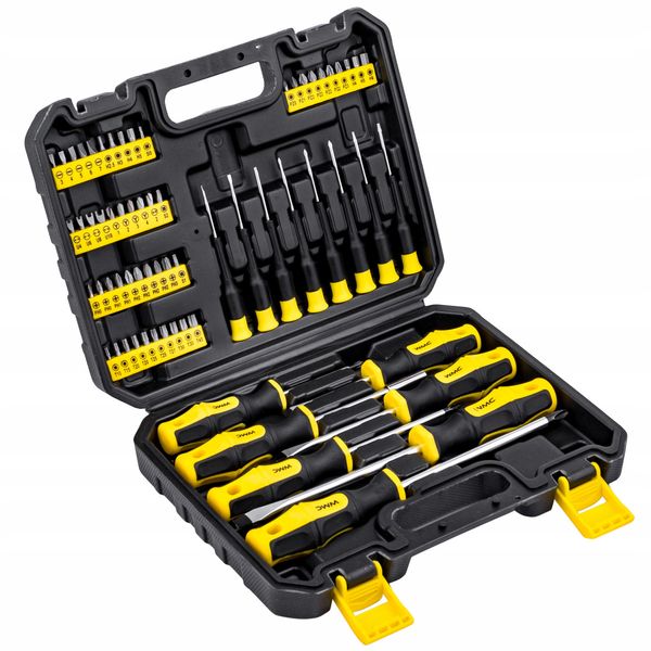 Викрутки та біти WMC Tools TH49812 65 елементів 12696854816 фото