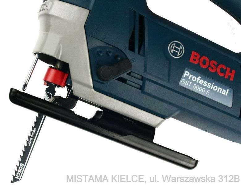 Электролобзик BOSCH GST 8000E + 11 пильных полотен 6207307039 фото