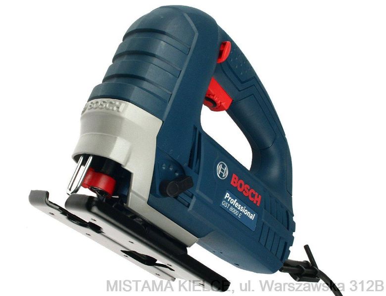 Электролобзик BOSCH GST 8000E + 11 пильных полотен 6207307039 фото