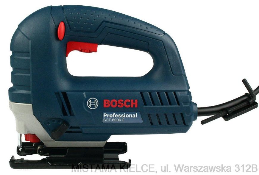 Электролобзик BOSCH GST 8000E + 11 пильных полотен 6207307039 фото