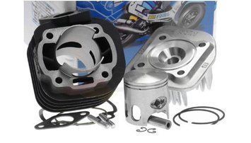 Цилиндр в сборе для скутеров 70 см3 Baccari Benelli Benzer CPI Ferro Kingway KTM Malaguti MBK Romet Yamaha Zip 103468 фото
