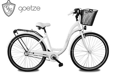 Жіночий міський велосипед GOETZE STYLE LTD 28 3 швидкості + кошик 6037131295 фото