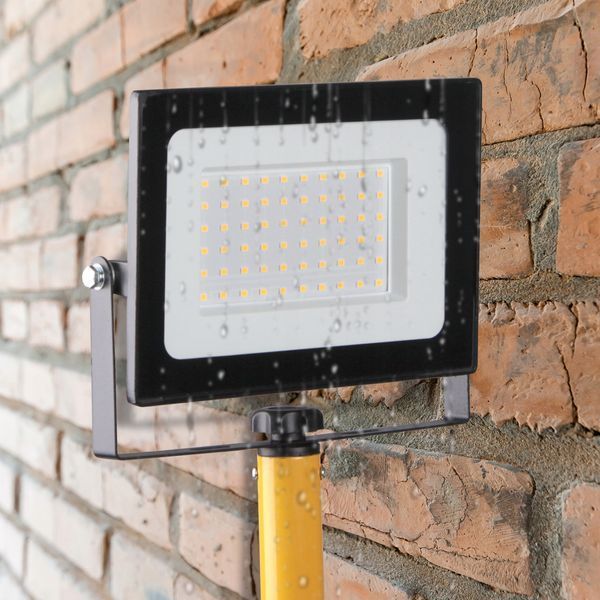 Прожектор светодиодный 2x30W на штативе Led SMD 4500К + кабель 2м 10980355910-3K фото
