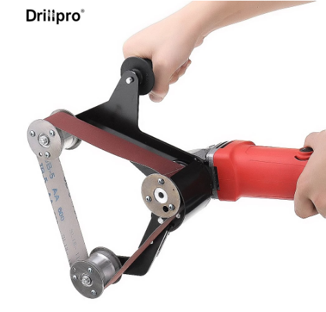 Стрічкова шліфувальна насадка на болгарку Drillpro 1005001710000559 фото