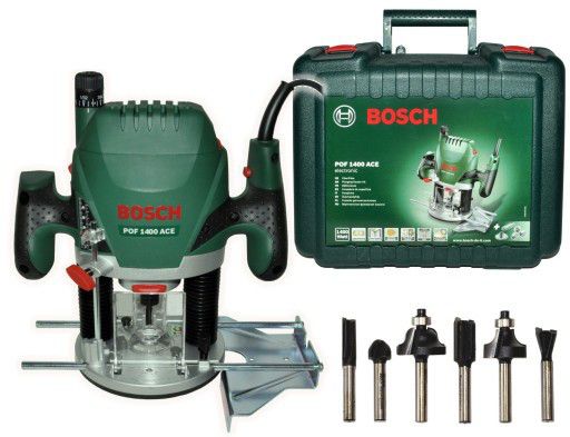 Фрезерний верстат BOSCH POF 1400 ACE + 7 фрез 6749055669 фото