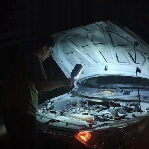 Ліхтар для майстерні акумуляторний COB LED 4в1 11287422053 фото