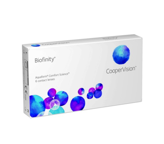 Контактні лінзи день і ніч Biofinity 6 шт. -9.0 7510028985 фото