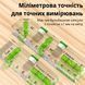 Акриловый мини-уровень 10 см (с магнитами, 3 капсулы 0&deg;/45&deg;/90&deg; и миллиметровой шкалой) - Многоугольный спиртовой уровень-торпедо 330011 фото 5