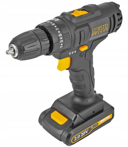 Аккумуляторный ударный дрель-шуруповерт MAJSTER 20V, 2 аккумулятора 16372531269 фото