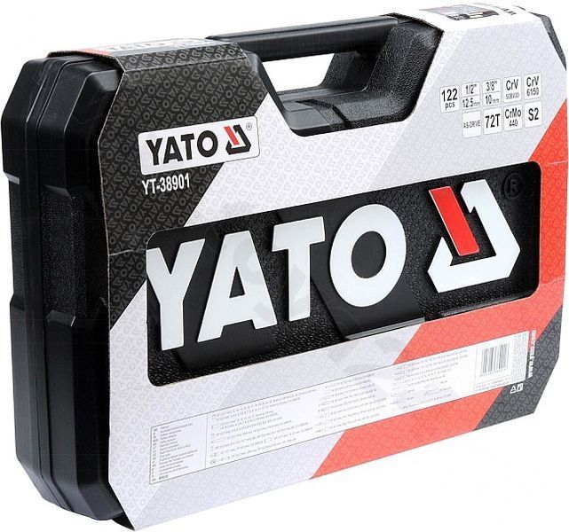 Набір інструментів 122 елемента YATO YT-38901 12277487758 фото