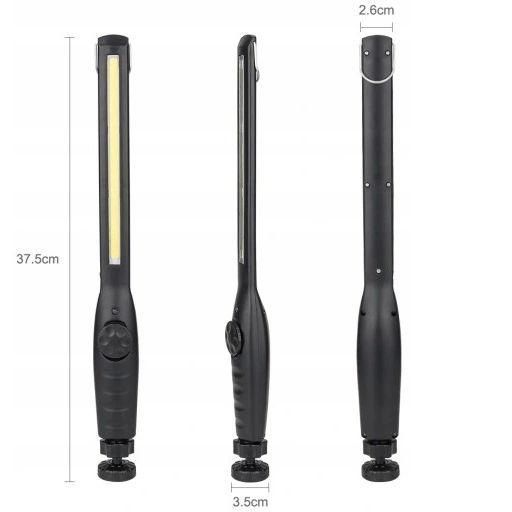 Ліхтар для майстерні акумуляторна LED COB 8W 11890168585 фото