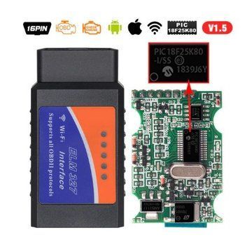 Автомобільний діагностичний сканер ELM327 V1.5 Wi-Fi USB OBD2 Android 32507663811-4 фото