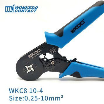 Кримпер клещи для обжима опрессовки наконечников 0.25-10 мм2 WKC8 10-4 4001115569874-2 фото