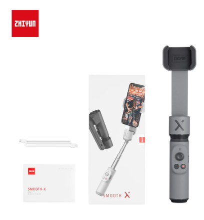 Селфі палиця монопод ZHIYUN SMOOTH X для смартфонів iPhone, Huawei, Xiaomi, Redmi, Samsung 32856367673 фото