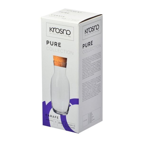Графін для води Pure KROSNO 1000 мл F597176100007000 фото