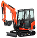 Скло переднє нижнє міні екскаватор Kubota KX027-4 RG268-47370 фото 2