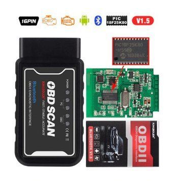 Автомобільний діагностичний сканер ELM327 V1.5 Wi-Fi USB OBD2 Android 32507663811-5 фото