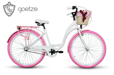 Жіночий міський велосипед GOETZE STYLE LTD 28 3 швидкості + кошик 6516096770 фото