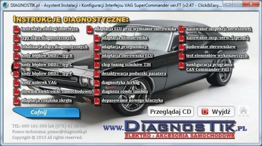 Діагностичний інтерфейс VAG Super Commander 2.9 K+CAN+TP 89-2009 6463608500 фото