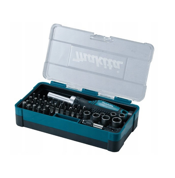 Отвертка с трещоткой MAKITA B-36170 насадки и биты 15376542031 фото